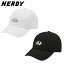 NERDY ノルディ HE&SHE [送料無料] 2023SS サークルロゴボールキャップ CIRCLE LOGO BALL CAP べーすぼーるキャップ スポーツキャップ 帽子 ユニセックス メンズ レディース 韓国ブランド 韓国ファッション カジュアル ストリート 少女時代 テヨン