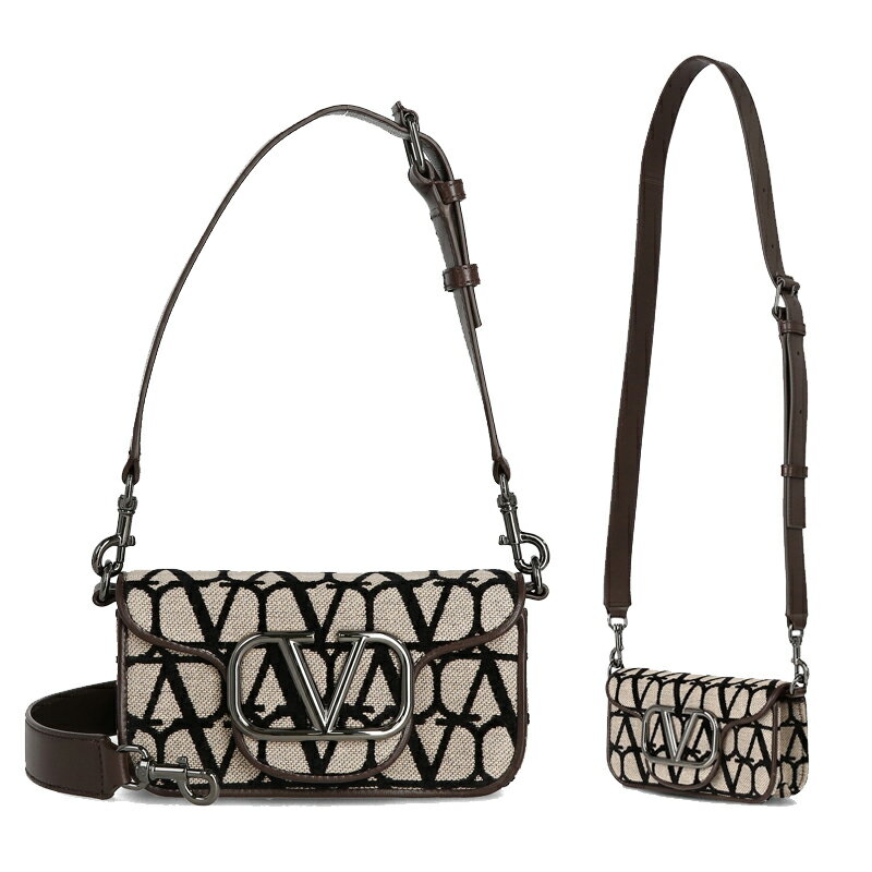 乐天商城 - HE&SHE [送料無料] VALENTINO★ガラバニショルダー&クロスバッグ 3Y2B0B63 PMJ 6ZN レディーストートバック ハイクォリティー レザーロックスタッズ トートバック スモール