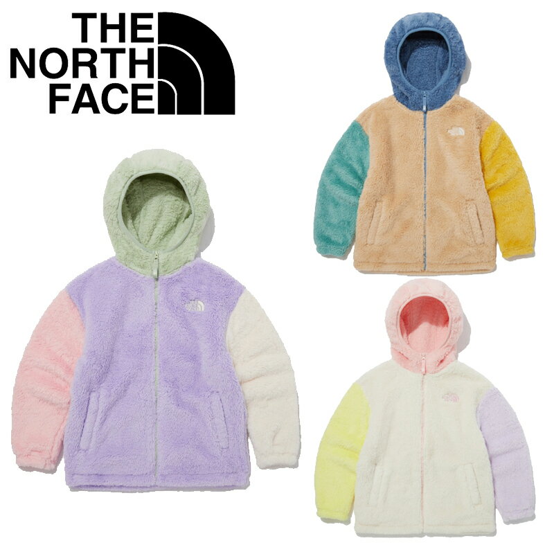 HE&SHE [送料無料] ノースフェイス THE NORTH FACE KOREA キッズコンフィーフリースフーディ K'S COMFY FLEECE HOODIE キッズ 男の子 女の子 ストリート スポーティ カジュアル フリースジャケット 韓国 NJ4FP52