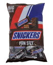 スニッカーズ Snickers HE&SHE 送料無料 Snickers Fun Size 1306g スニッカーズミニ お菓子 大容量 クッキー キャラメル チョコバー キャンディバー