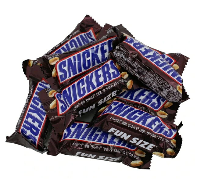スニッカーズ Snickers HE&SHE 送料無料 Snickers Fun Size 1306g スニッカーズミ...