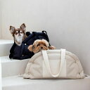 FOR EVERYBARI (フォーエブリバリー) HE＆SHE【送料無料】PARK BAG パークバッグ ペット用品 犬散歩 お出かけ ショルダーキャリーバッグ 猫兼用 ペットキャリア 犬キャリア ペットアイテム クッションバッグ 出かけバッグ 韓国ブランド