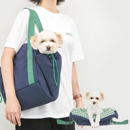 BETTERS ベラルズ HE&SHE【送料無料】 IKEKO BAG イケコバッグ ペット用品 犬散歩 お出かけ ショルダーキャリーバッグ 猫兼用 ペットキャリア 犬キャリア ペットアイテム クッションバッグ 出かけバッグ ピクニック 韓国ブランド