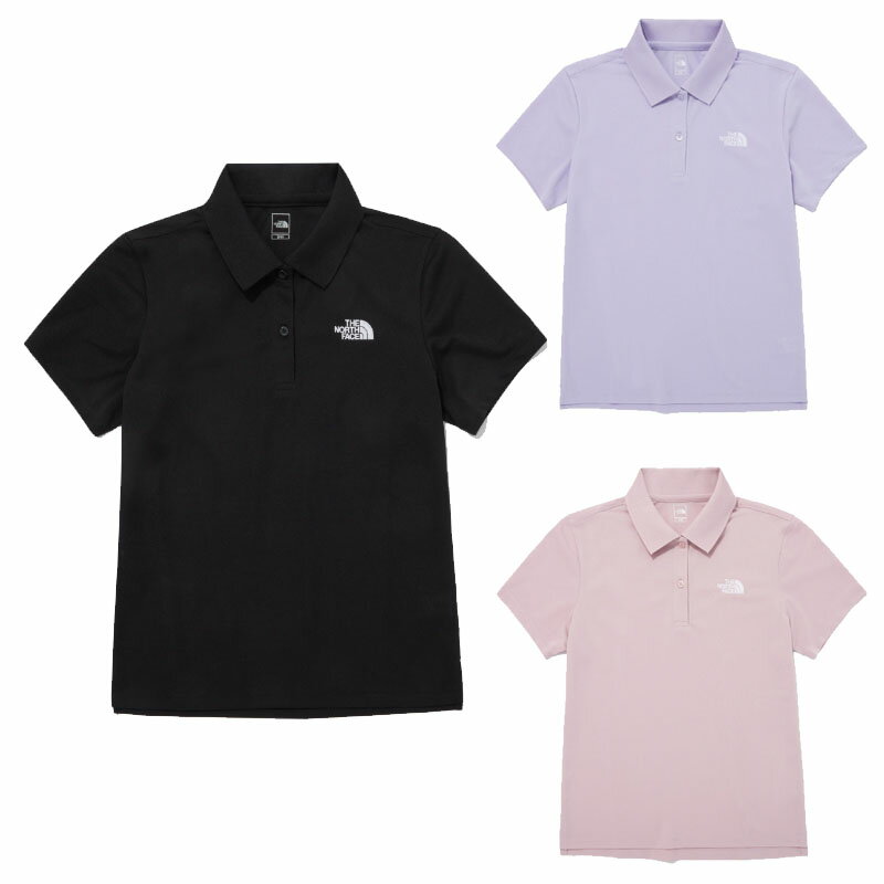 HE&SHE  ノースフェイス THE NORTH FACE KOREA 24SS ウーマCMXプライム半袖ポロシャツ W’S CMX PRIME S/S POLO レディース ストリート スポーティ カジュアル ジップアップ 半袖Tシャツ 韓国 NT7PQ30