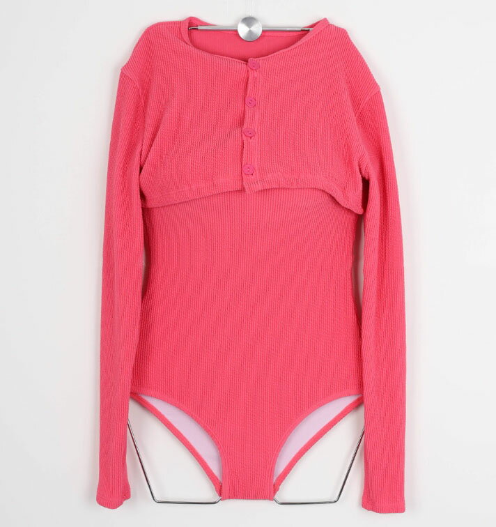 HE&SHE 【送料無料】ワンピース水着 大人水着 バガン巣水着 夏休み デイリー水着 モノキニ カーディガンセット