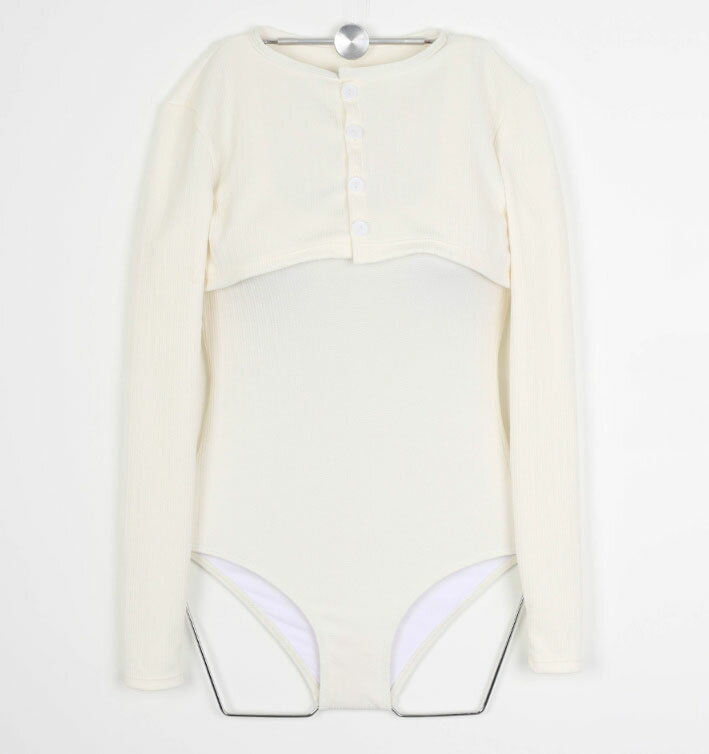 HE&SHE 【送料無料】ワンピース水着 大人水着 バガン巣水着 夏休み デイリー水着 モノキニ カーディガンセット