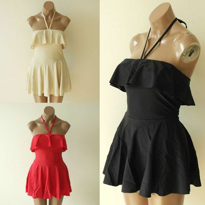 HE&SHE 【送料無料】 2024SS ポディウム水着 水着 大人水着 バカンス水着 夏休み デイリー水着 モノキニ 無地 フリル タンキニ BIKI-89..