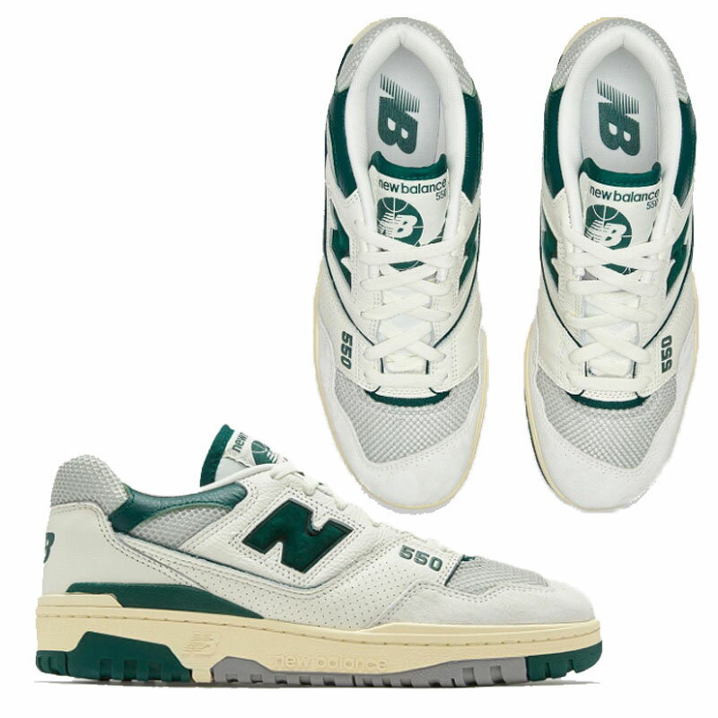 乐天商城 - NEW BALANCE 【正規品】 ニューバランス 韓国 KOREA HE&SHE [送料無料] ユニセックス 男女兼用 メンズ レディース スニーカー ランニング靴 カジュアル靴 ストリート 運動靴 ボックスあり スポーツ靴 デイリー靴 ペア靴 カップル靴お勧め 大人 BB550CPE