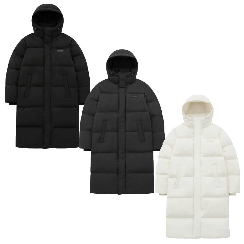 乐天商城 - NERDY ノルディ 【正規品】 25FW エッセンシャルロングダウンジャケット ESSENTIAL LONG DOWN JACKET ユニセックス メンズ レディース 韓国ブランド 韓国ファッション 新品 スポーティ カジュアル ダウンコート ストリート ペアルック カップルルック HE&SHE [送料無料]