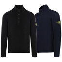 ストーンアイランド 【正規品】 STONE ISLAND 24AW ワッペンパッチハイネックボタンニット WAPPEN PATCH HIGH-NECK BUTT...