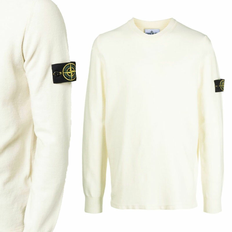 ストーンアイランド 【正規品】 STONE ISLAND 22AW ワッペパッチクルーネックンニット WAPPEN PATCH CREWNECK KNIT ユニ...