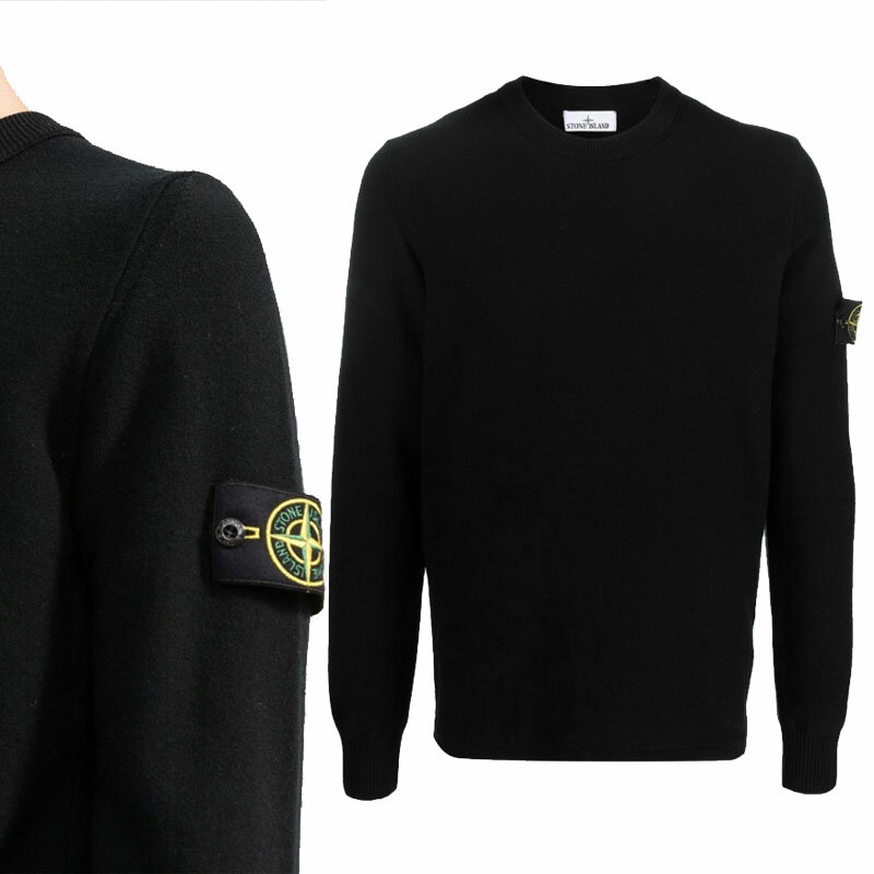 ストーンアイランド 【正規品】 STONE ISLAND 22AW ワッペパッチクルーネックンニット WAPPEN PATCH CREWNECK KNIT ユニ...