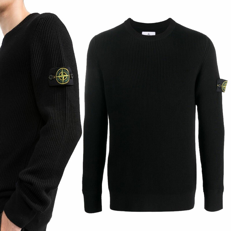 ストーンアイランド 【正規品】 STONE ISLAND 22AW ワッペクルーネックコーデュロイウールニット WAPPEN CREWNECK CORDUROY...