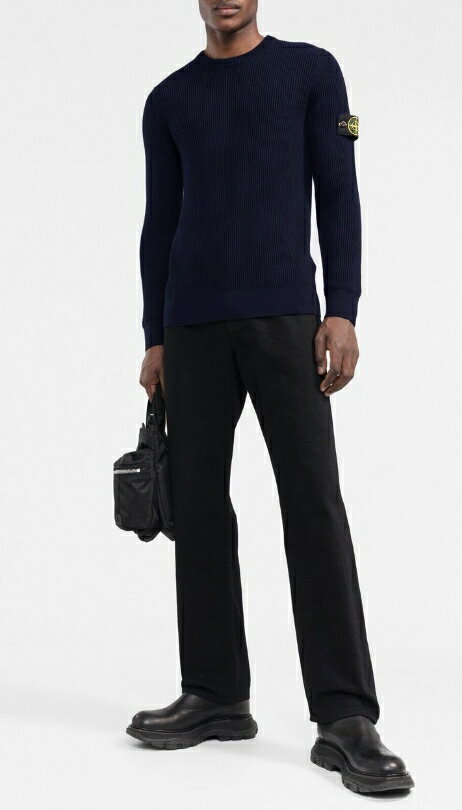 ストーンアイランド 【正規品】 STONE ISLAND 22AW ワッペクルーネックコーデュロイウールニット WAPPEN CREWNECK CORDUROY WOOL KNIT ユニセックス メンズ レディース ストリート カジュアル HE&SHE [送料無料] 7715553C2 V0020