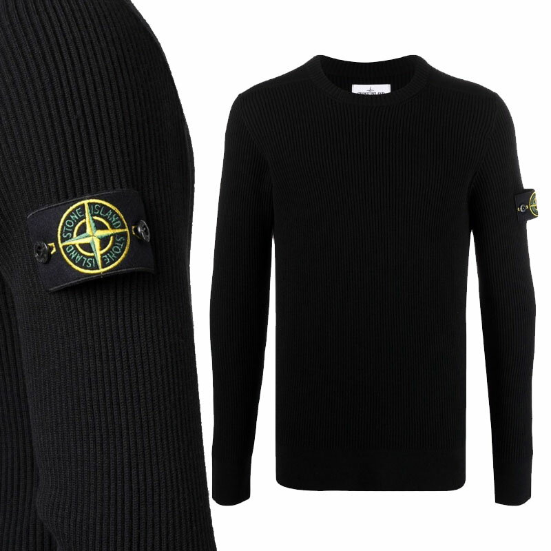ストーンアイランド 【正規品】 STONE ISLAND 21AW ワッペンコーデュロイウールニット WAPPEN CORDUROY WOOL KNIT ユニセ...