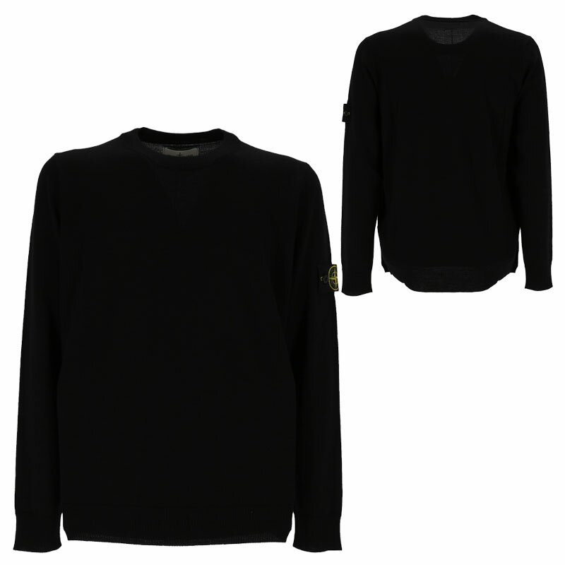 ストーンアイランド 【正規品】 STONE ISLAND 22AW ワッペンパッチウールニット WAPPEN PATCH WOOL KNIT ユニセックス メン...