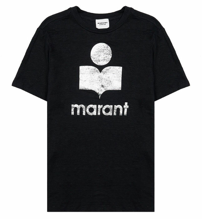 乐天商城 - ISABEL MARANT イサベルマラン W'S JOHEL S/S T-SHIRT ウーマンジョエル半袖Tシャツ カジュアル クラシック レディース 女性 女子 HE&SHE [送料無料] TS0001FB A1N10E 01BK 113435