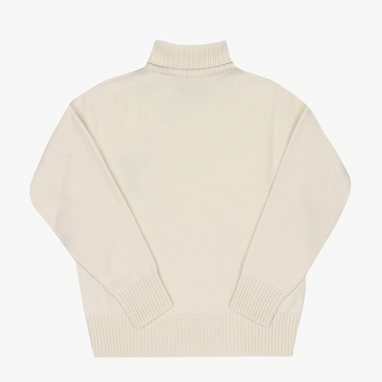 AMI PARIS アミパリス ビックハートロゴタートルネックニット BIG HEART LOGO TURTLE-NECK KNIT ユニセックス メンズ レディース 男女兼用 カジュアル クラシック プレゼント セーター HE&SHE [送料無料] UKS839 018 151