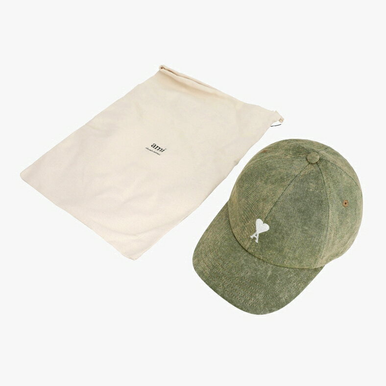 AMI PARIS ���ߥѥꥹ �ϡ��ȥ����ɽ��ܡ��륭��å� HEART LOGO EMBROIDERY BALL CAP ��˥��å��� ��� ��ǥ����� ��...