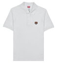 ケンゾー KENZO 【正規品】 25SS メンズタイガー刺繍半袖ポロシャツ M'S TIGER EMBROIDERY POLO SHIRT 男性 男子 ストリ...