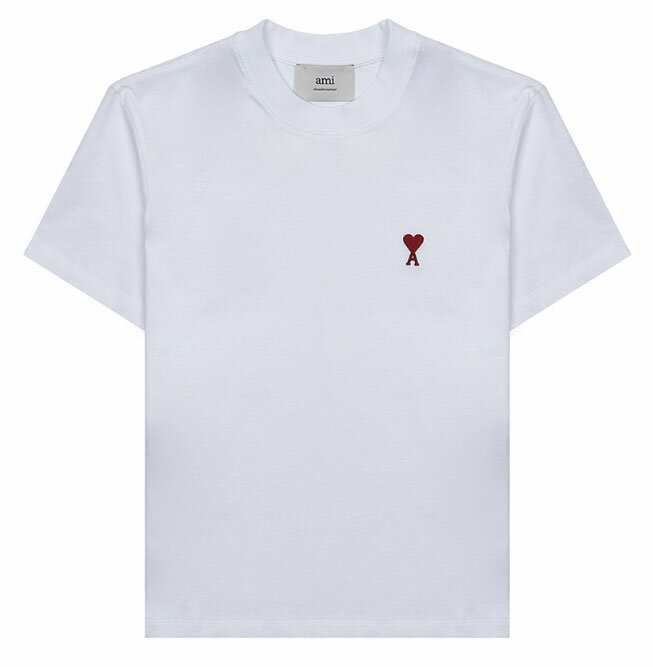 乐天商城 - AMI PARIS アミパリス ハートロゴ半袖T-シャツ HEART LOGO S/S T-SHIRT ユニセックス メンズ レディース 男女兼用 カジュアル クラシック プレゼント HE&SHE [送料無料] BFUTS035 724 100 114383