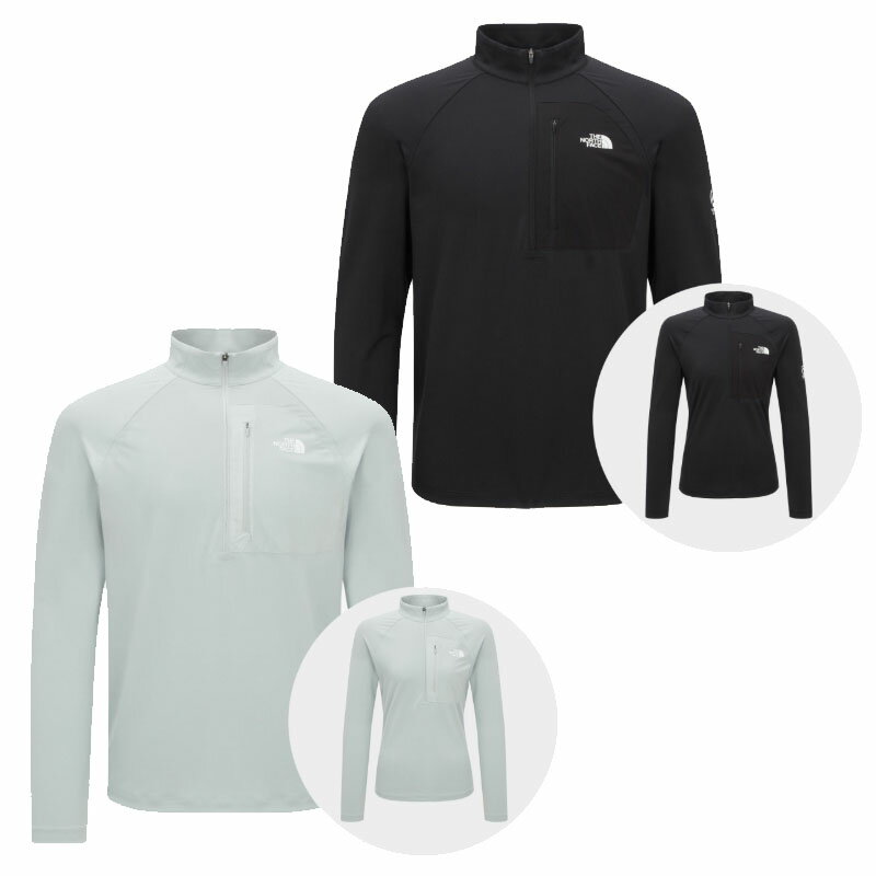 �Ρ����ե����� THE NORTH FACE KOREA �������ʡ� 25SS �Хȥ���Ĺµ���å�T����� BATURA L/S ZIP TEE ��˥��å��� ...