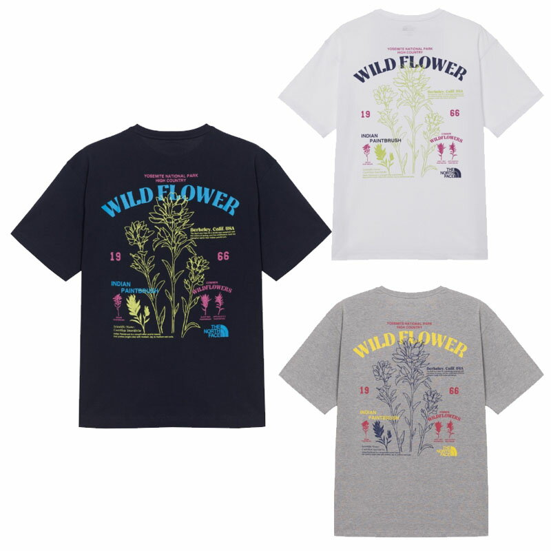 乐天商城 - ノースフェイス THE NORTH FACE KOREA 【正規品】 25SS フローラル半袖ラウンドTシャツ FLORAL S/S R/TEE ユニセックス メンズ レディース ストリート カジュアル カットソー 韓国 HE&SHE [送料無料] NT7UR08