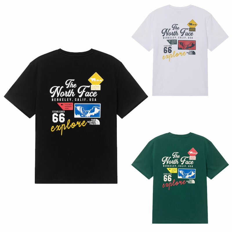 乐天商城 - ノースフェイス THE NORTH FACE KOREA 【正規品】 25SS エンブレムアーカイブ半袖ラウンドTシャツ EMBLEM ARCHIVE S/S R/TEE ユニセックス メンズ レディース ストリート カジュアル カットソー 韓国 HE&SHE [送料無料] NT7UR01