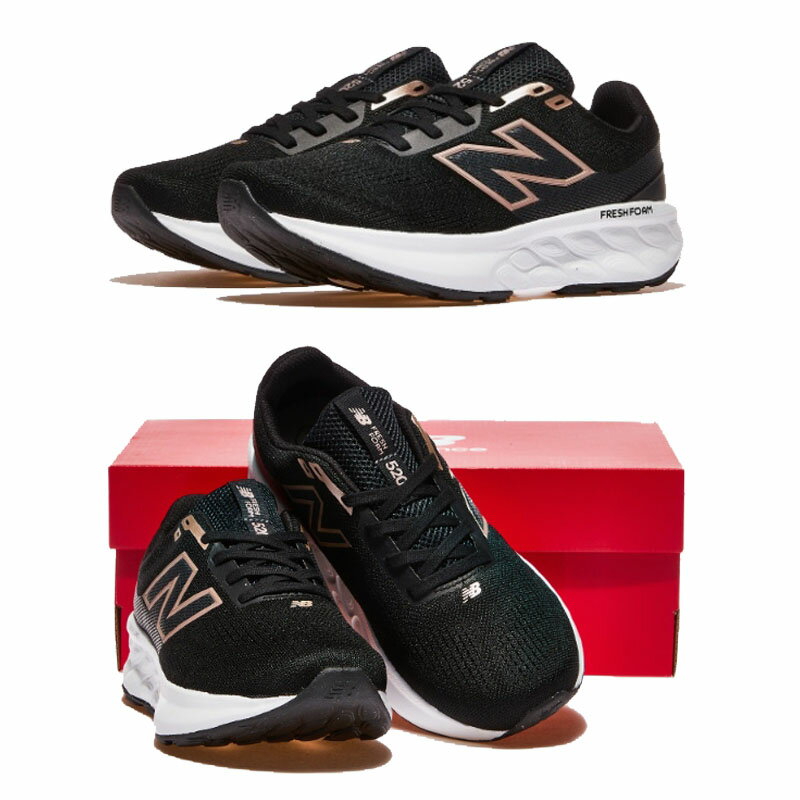 乐天商城 - NEW BALANCE 【正規品】 ニューバランス 韓国 KOREA HE&SHE [送料無料] レディース スニーカー ランニング靴 カジュアル靴 ゴルフ靴 ストリート 運動靴 ボックスあり スポーツ靴 デイリー靴 女性 女子 お勧め 大人 W520LK9