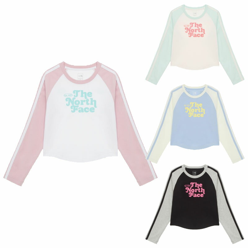 其它 - ノースフェイス THE NORTH FACE KOREA 【正規品】 25SS ガールズNグルーブ長袖ラウンドTシャツ G'S N GROOVE L/S R/TEE 女の子 子供 カジュアル ノースフェースキッズ 韓国 HE&SHE [送料無料] NT7TR03