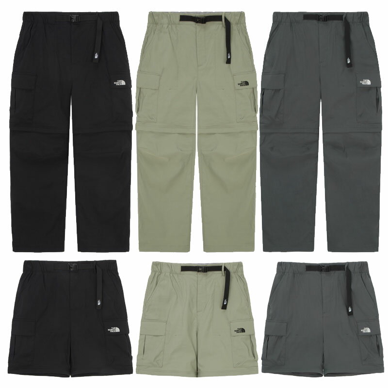 ノースフェイス THE NORTH FACE KOREA  25SS メンズデイルディタッチャブルパンツ M'S DALE DT PANTS 男性 男子 ストリート スポーティ カジュアル ロングパンツ ハーフパンツ ショートパンツ 韓国 HE&SHE  NP6NR06