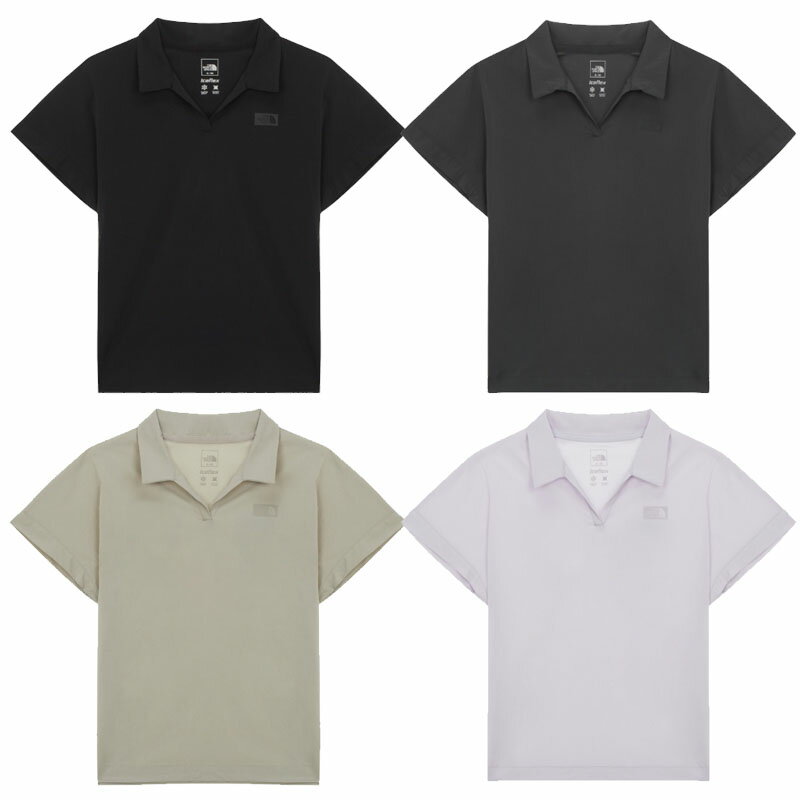 ノースフェイス THE NORTH FACE KOREA 【正規品】 25SS ウーマンフロスト半袖ポロシャツ W'S FROST S/S POLO レディース 女性 女子 ストリート カジュアル カットソー 韓国 HE&SHE [送料無料] NT7PR42