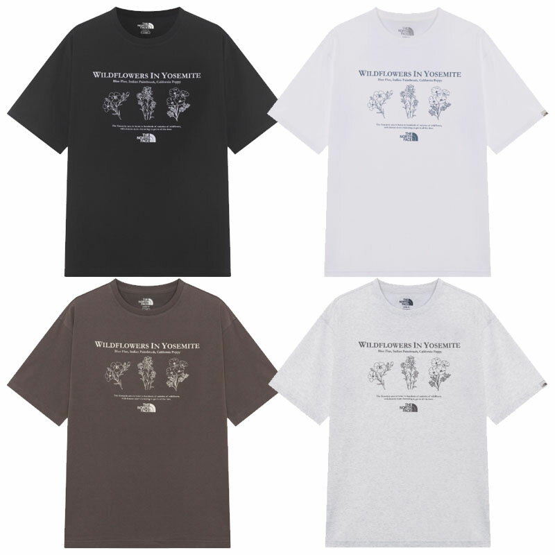 乐天商城 - ノースフェイス THE NORTH FACE KOREA 【正規品】 25SS フラワーEX半袖ラウンドTシャツ FLOWER EX S/S R/TEE ユニセックス メンズ レディース ストリート カジュアル カットソー WHITE LABEL ホワイトレーベル 韓国 HE&SHE [送料無料] NT7UR23
