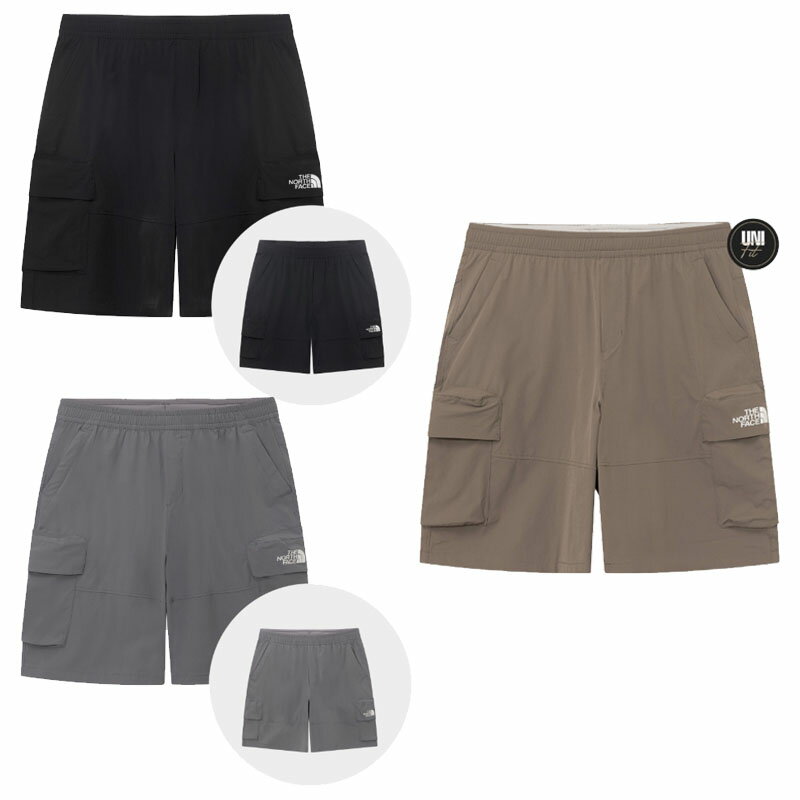 乐天商城 - ノースフェイス THE NORTH FACE KOREA 【正規品】 25SS アイスランカーゴショッツ ICE RUN CARGO SHORTS ユニセックス メンズ レディース ストリート スポーティ カジュアル ハーフパンツ ショートパンツ WHITE LABEL ホワイトレーベル 韓国 HE&SHE [送料無料] NS6NR05