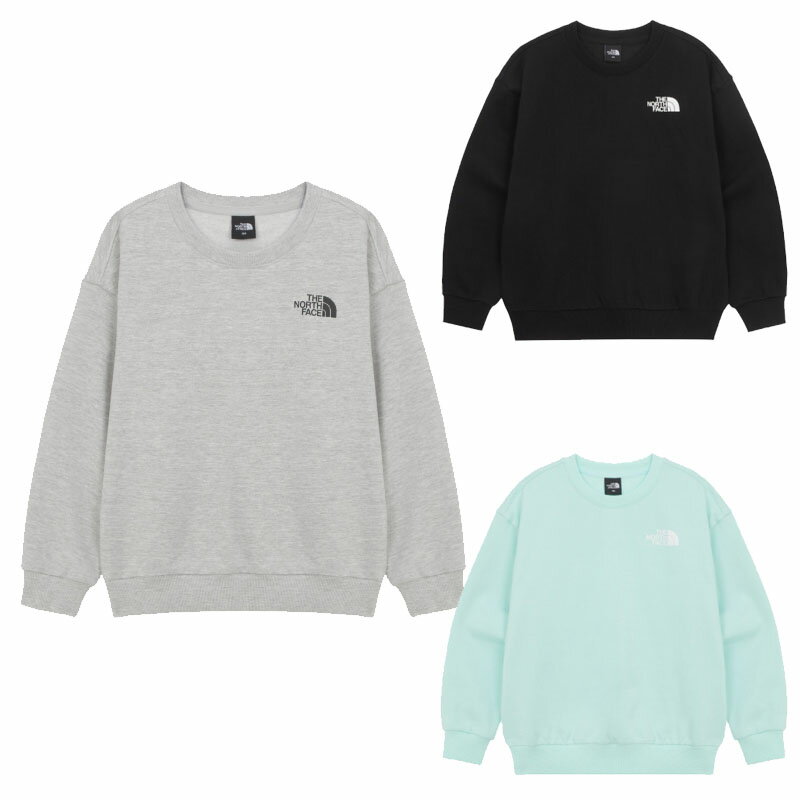 乐天商城 - ノースフェイス THE NORTH FACE KOREA 【正規品】 25SS キッズゴーツースウェットシャツ K'S GO-TO SWEATSHIRTS 男の子 女の子 男女兼用 ユニセックス ストリート カジュアル トレーナー 長袖 韓国 HE&SHE [送料無料] NM5MR05