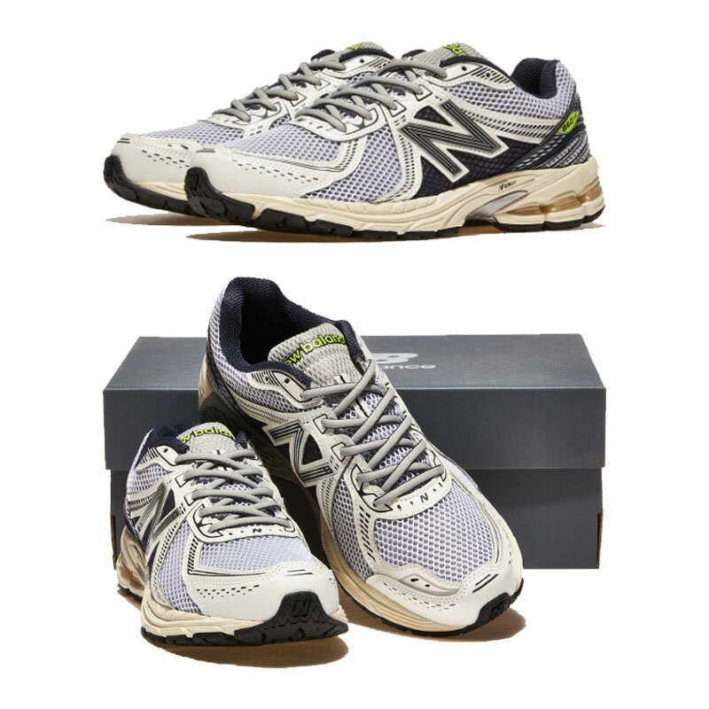 乐天商城 - NEW BALANCE 【正規品】 ニューバランス 韓国 KOREA HE&SHE [送料無料] ユニセックス メンズ レディース スニーカー ランニング靴 カジュアル靴 ストリート 運動靴 プラットフォームスニーカー ボックスあり スポーツ靴 デイリー靴 ペア靴 カップル靴お勧め 大人 ML860SN2