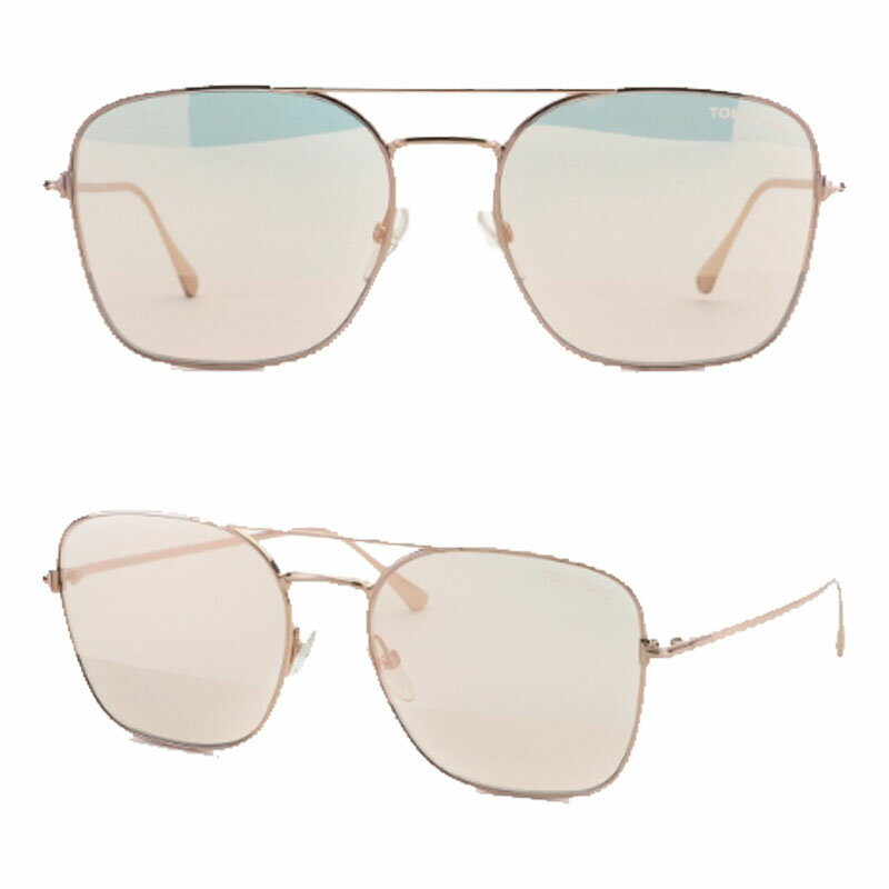 TOM FORD トムフォード 大人気 TF680 33Z ブランドサングラス ウェリントンサングラス ファッションサングラス オーバーフィット 旅行 ユニセックス 男女兼用 メンズサングラス レディースサングラス HE&SHE 【送料無料】(4.0)