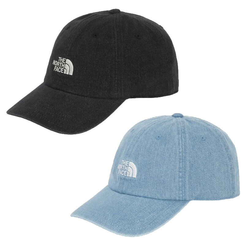 ノースフェイス THE NORTH FACE KOREA 【正規品】 25SS TNFロゴソフトキャップデニム TNF LOGO SOFT CAP_DENIM ユニセックス ストリート カジュアル ベースボールキャップ 帽子 韓国 HE&SHE [送料無料] NE3CR52