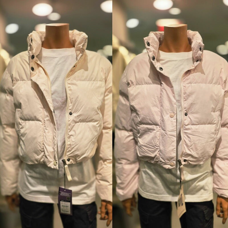 ジープ JEEP ウーマンバンドネックショートパディング W'S BAND NECK SHORT PADDING レディース 女性 女子 カジュアル オーバーサイズ ダウンジャケット HE&SHE [送料無料] JP4JPF292