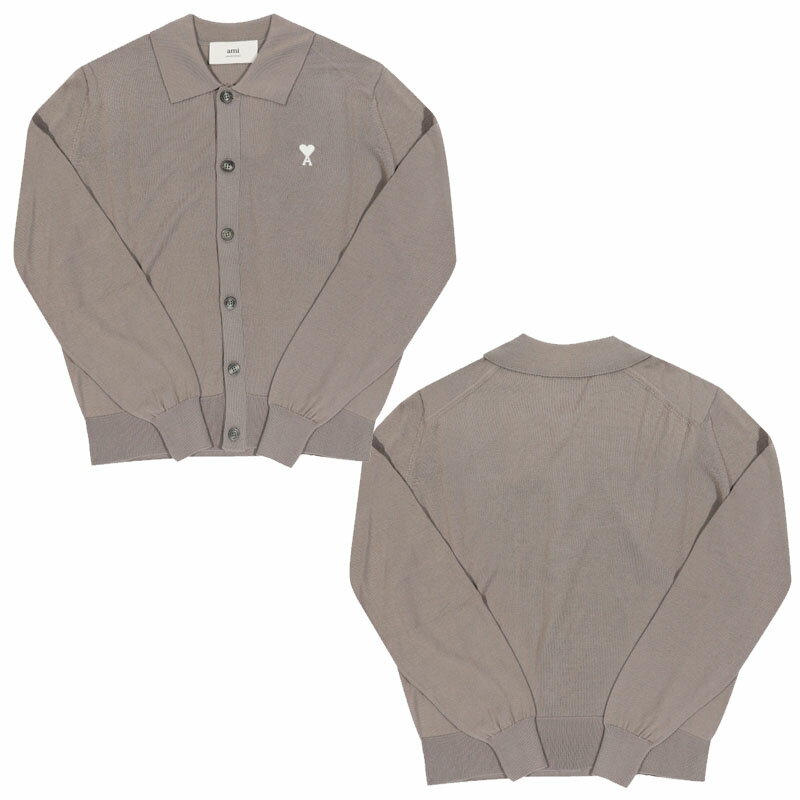 AMI PARIS ߥѥꥹ ⡼ϡȥǥ SMALL HEART LOGO CARDIGAN ˥å  ǥ ˽ ...