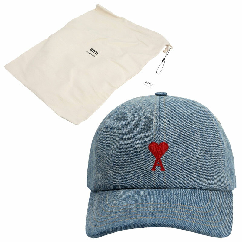 AMI PARIS ���ߥѥꥹ �ϡ��ȥ����ɽ��ܡ��륭��å� HEART LOGO EMBROIDERY BALL CAP ��˥��å��� ��� ��ǥ����� ��...