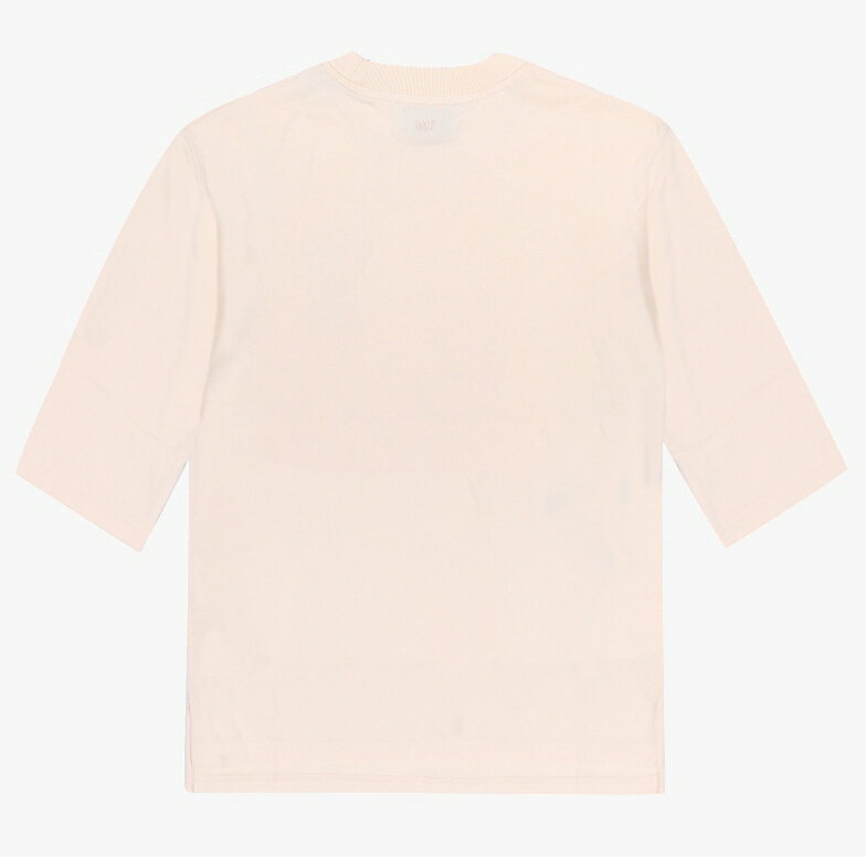 AMI PARIS アミパリス ウーマンとなるクロシェーハートロゴ長袖Tシャツ W'S TONAL CROCHER HEART LOGO L/S TEE レディース 女性 女子 カジュアル クラシック プレゼント カットソー HE&SHE [送料無料] FTS055 726 136