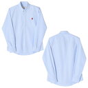 AMI PARIS アミパリス スモールハートロゴオックスフォード長袖シャツ SMALL HEART LOGO OXFORD L/S SHIRTS ユニセックス...