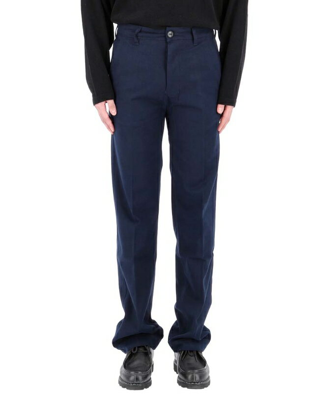 乐天商城 - AMI PARIS アミパリス 【正規品】 コットンストレートパンツ COTTON STRAIGHT PANTS テーパードパンツ ロングパンツ カジュアル HE&SHE [送料無料] HTR005 CO0051 430