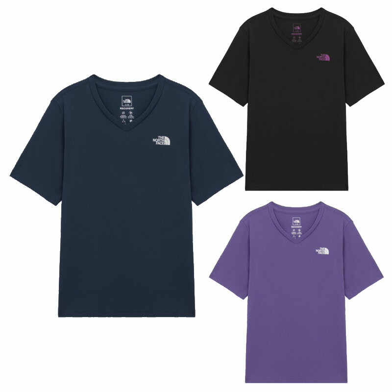 �Ρ����ե����� THE NORTH FACE KOREA �������ʡ� 25FW �����ޥ�ꥫ�Х꡼ȾµV�ͥå�T����� W'S RECOVERY S/S V-N...