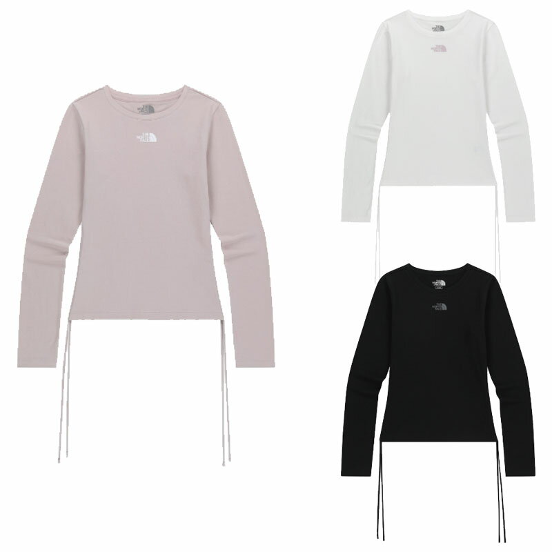 乐天商城 - ノースフェイス THE NORTH FACE KOREA 【正規品】 25FW ウーマンシャーリング長袖ラウンドTシャツ W'S SHIRRING L/S R/TEE レディース 女性 女子 ストリート カジュアル カットソー WHITE LABEL ホワイトレーベル 韓国 HE&SHE [送料無料] NT7TR80