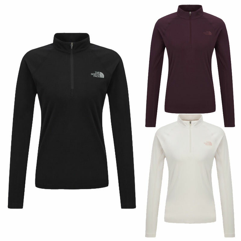 �Ρ����ե����� THE NORTH FACE KOREA �������ʡ� 25FW �����ޥ�ꥹ��Ĺµ���å�T����� W'S RISCO L/S ZIP TEE ��...