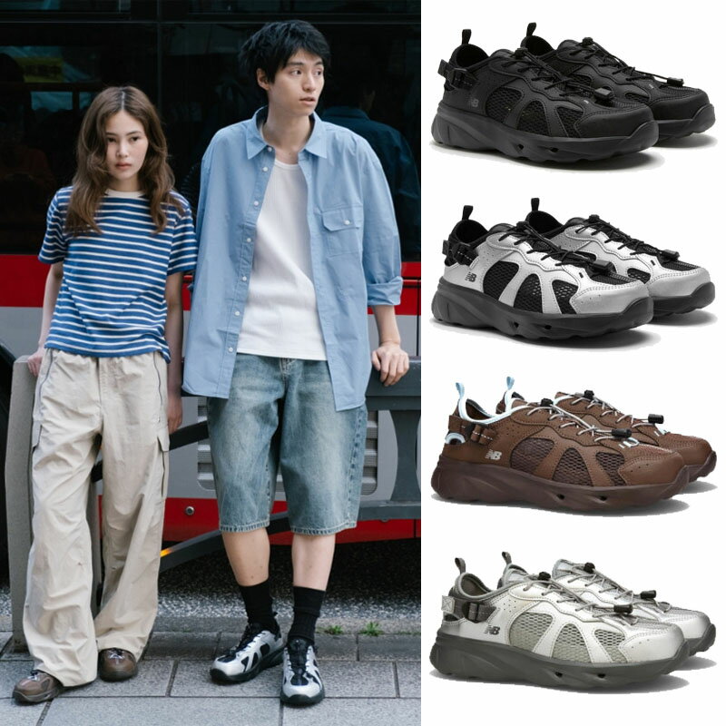 乐天商城 - NEW BALANCE 【正規品】 ニューバランス 韓国 KOREA HE&SHE [送料無料] ユニセックス メンズ レディース カジュアル靴 ストリート 運動靴 ボックスあり デイリー靴 お勧め 大人 スポーツサンダル スニーカーサンダル SD2401