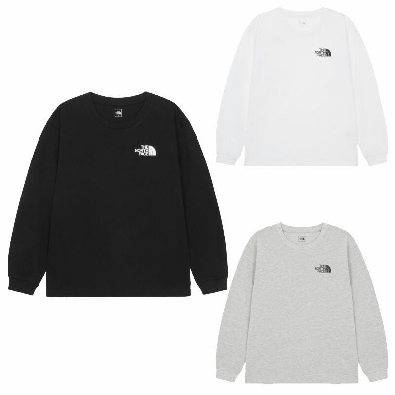 乐天商城 - ノースフェイス THE NORTH FACE KOREA 【正規品】 25FW キッズゴーツー長袖ラウンドTシャツ K'S GO-TO L/S R/TEE 男の子 女の子 子供 キッズ カジュアル ノースフェースキッズ カットソー 韓国 HE&SHE [送料無料] NT7TR50