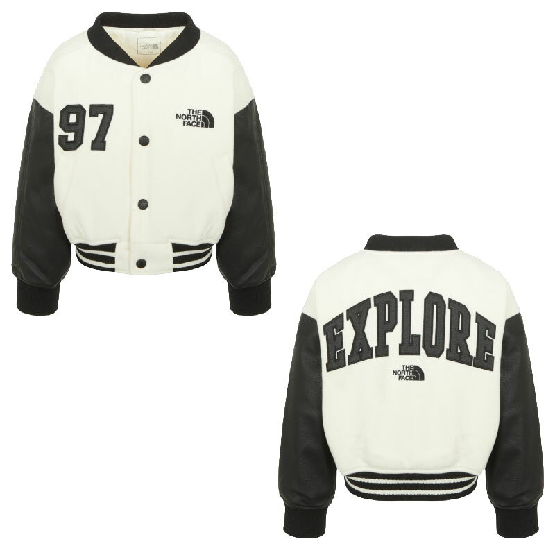 乐天商城 - ノースフェイス THE NORTH FACE KOREA 【正規品】 キッズバーシティヒットジャケット K'S VARSITY HEAT JACKET 男の子 女の子 子供 男女兼用 ユニセックス ストリート スポーティ カジュアル ダウンコート ノースフェイスコリア 韓国 HE&SHE [送料無料] NJ3NR61